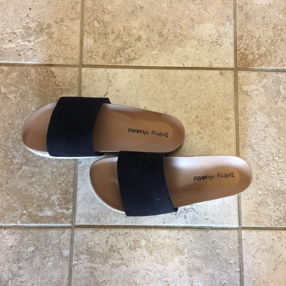 Dirty Laundry Shoes - 🔥Dirty Laundry Espadrille Platform Suede Sandals